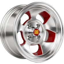AKD-GX365-04 18 Inç 4X100 Captur Uyumlu ET42 67.1 Silver Olympus  18 Inç Jant Takımı (4 Adet)