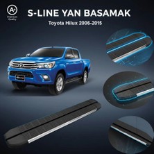 Ekolmaks Toyota Hilux S-Line Premium Krom Yan Basamak 2006-2015