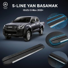 Ekolmaks Isuzu D-Max S-Line Premium Krom Yan Basamak 2020 Sonrası