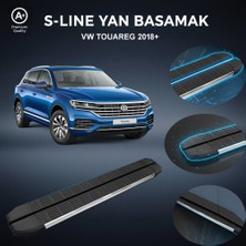 Ekolmaks Volkswagen Touareg S-Line Premium Krom Yan Basamak 2018 Sonrası