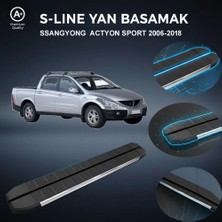 Ekolmaks Ssangyong Actyon Sport S-Line Premium Krom Yan Basamak 2006-2018