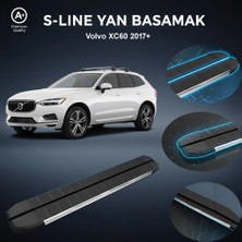 Ekolmaks Volvo XC60 S-Line Premium Krom Yan Basamak 2017 Sonrası