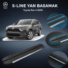 Ekolmaks Toyota Rav-4 S-Line Premium Krom Yan Basamak 2018 Sonrası