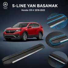 Ekolmaks Honda Cr-V S-Line Premium Krom Yan Basamak 2018-2022
