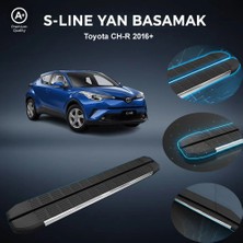 Ekolmaks Toyota Chr S-Line Premium Krom Yan Basamak 2016 Sonrası