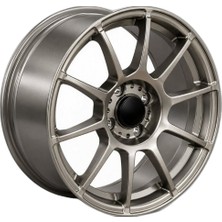AKD-GX1708-01 18 Inç 5X112 Passat Audi A4 A6 A3 Uyumlu ET40 66.45 Gun Metal Diamond  18 Inç Jant Takımı (4 Adet)