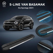 Ekolmaks Kia Sportage S-Line Premium Krom Yan Basamak 2021 Sonrası