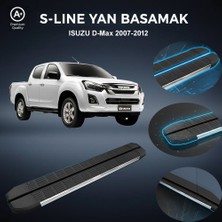 Ekolmaks Isuzu D-Max S-Line Premium Krom Yan Basamak 2007-2012
