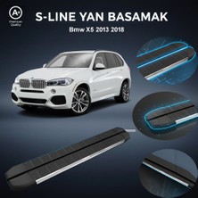 Ekolmaks Bmw X5 S-Line Premium Krom Yan Basamak 2013-2018