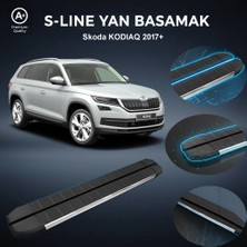Ekolmaks Skoda Kodiaq S-Line Premium Krom Yan Basamak 2017 Sonrası