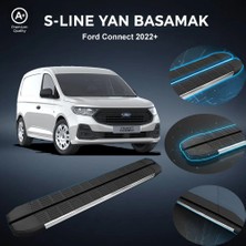 Ekolmaks Ford Connect S-Line Premium Krom Yan Basamak 2022 Sonrası