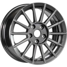 AKD-DX76511-01 16 Inç 4X100 Clio Symbol Megane Corsa Uyumlu ET35 60.1 Bd  16 Inç Jant Takımı (4 Adet)