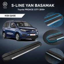Ekolmaks Toyota Proace City Kısa S-Line Premium Krom Yan Basamak 2019 Sonrası