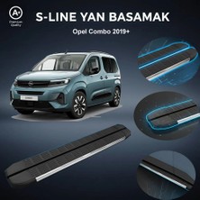 Ekolmaks Opel Combo E Kısa S-Line Premium Krom Yan Basamak 2019 Sonrası