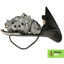 Viewmax Skoda Octavia 2009-2012 Dış Dikiz Aynası Sağ Elektrikli Isıtmalı Astarlı Kapaklı (Oem NO:1Z1857508M)