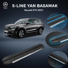 Ekolmaks Skywell Et5 S-Line Premium Krom Yan Basamak 2021 Sonrası