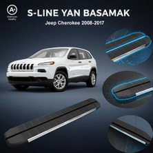 Ekolmaks Jeep Cherokee S-Line Premium Krom Yan Basamak 2008-2017