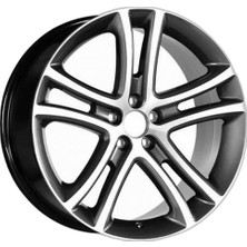 AKD-GX1176-03 17 Inç 5X100 Golf 4 Octavia Leon Audi A3 Uyumlu ET35 67.1 Mbr  17 Inç Jant Takımı (4 Adet)
