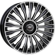 AKD-AKX-1042-08 18 Inç 5X100 Polo Ibiza Uyumlu ET45 67.1 Matt Gun Metal  18 Inç Jant Takımı (4 Adet)
