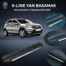 Ekolmaks Dacia Sandero Stepway S-Line Premium Krom Yan Basamak 2013-2020
