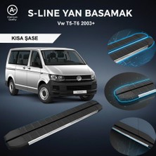 Ekolmaks Volkswagen T5/t6 Uzun S-Line Premium Krom Yan Basamak 2003 Sonrası