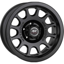 AKD-DX419-01 17 Inç 4X100 Clio Symbol Megane Captur Uyumlu ET37 60.1 Black Finished  17 Inç Jant Takımı (4 Adet)