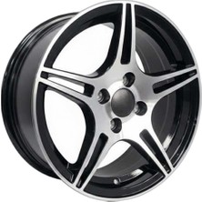 AKD-GX02S5003-07-1 17 Inç 5X100 ET25 67.1 White Diamond Gloss  (Ön) 17 Inç Jant Takımı (4 Adet)