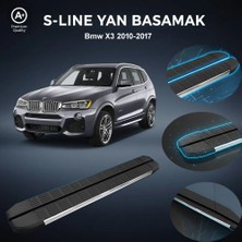 Ekolmaks Bmw X3 S-Line Premium Krom Yan Basamak 2010-2017