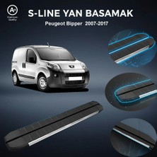 Ekolmaks Peugeot Bipper S-Line Premium Krom Yan Basamak 2007-2017