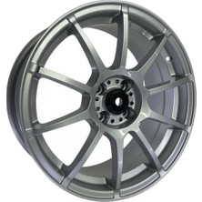 AKD-DX10348-01 16 Inç 5X100 Golf 4 Octavia Leon Audi A3 Uyumlu ET35 57.1 S  16 Inç Jant Takımı (4 Adet)