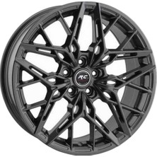 AKD-DX1162-03 16 Inç 8X100/108 ET12 73.1 Gun Metal Lip Polished  16 Inç Jant Takımı (4 Adet)