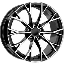 AKD-GX02S5003-11-1 17 Inç 5X120 Bmw 5 Serisi Uyumlu ET25 72.56 Hyper Silver Diamond  (Ön) 17 Inç Jant Takımı (4 Adet)
