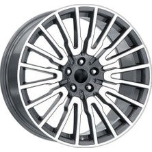 AKD-AKX-2301-05 13 Inç 4X98 Et-10 60.1 Blue Machined Milling  13 Inç Jant Takımı (4 Adet)