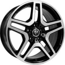 AKD-GX421-03 16 Inç 5X160 ET25 65.1 Crystal Silver Polished  16 Inç Jant Takımı (4 Adet)