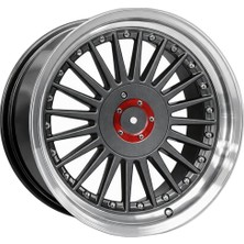 AKD-AKX-7614-01 16 Inç 5X100 Polo Golf 4 Ibiza Fabia Uyumlu ET35 57.1 S  16 Inç Jant Takımı (4 Adet)