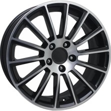AKD-DX448-02 16 Inç 4X108 Peugeot 208 2008 301 Uyumlu ET17 65.1 S  16 Inç Jant Takımı (4 Adet)