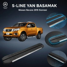 Ekolmaks Nissan Navara S-Line Premium Krom Yan Basamak 2015 Sonrası