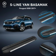 Ekolmaks Peugeot 5008 S-Line Premium Krom Yan Basamak 2017 Sonrası