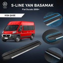 Ekolmaks Fiat Ducato Kısa S-Line Premium Krom Yan Basamak 2006 Sonrası
