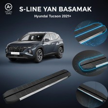 Ekolmaks Hyundai Tucson S-Line Premium Krom Yan Basamak 2021 Sonrası