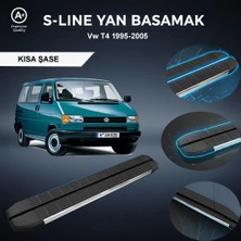 Ekolmaks Volkswagen T4 Kısa S-Line Premium Krom Yan Basamak 1995-2004