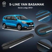 Ekolmaks Dacia Lodgy S-Line Premium Krom Yan Basamak 2012 Sonrası