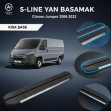 Ekolmaks Citroen Jumper Kısa S-Line Premium Krom Yan Basamak 2006-2022