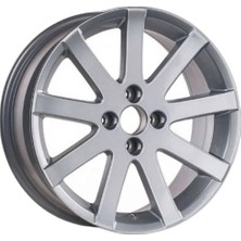 AKD-GX02S5004-09-2 17 Inç 5X100 ET20 67.1 Black Diamond Gloss  (Arka) 17 Inç Jant Takımı (4 Adet)