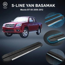 Ekolmaks Mazda Bt-50 S-Line Premium Krom Yan Basamak 2006-2012