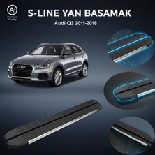 Ekolmaks Audi Q3 S-Line Premium Krom Yan Basamak 2011-2018