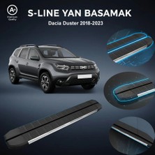 Ekolmaks Dacia Duster S-Line Premium Krom Yan Basamak 2018-2023