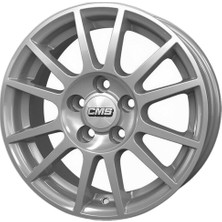 AKD-GX437-02-2 17 Inç 5X112 ET30 73.1 Crystal Silver Polished  (Arka) 17 Inç Jant Takımı (4 Adet)
