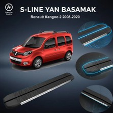 Ekolmaks Renault Kangoo Kısa S-Line Premium Krom Yan Basamak 2008-2020