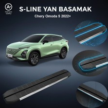 Ekolmaks Chery Omoda 5 S-Line Premium Krom Yan Basamak 2022 Sonrası